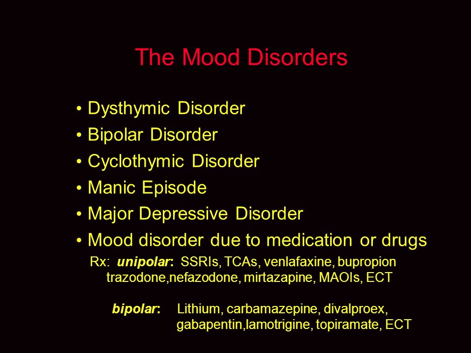 venlafaxine in bipolar disorder